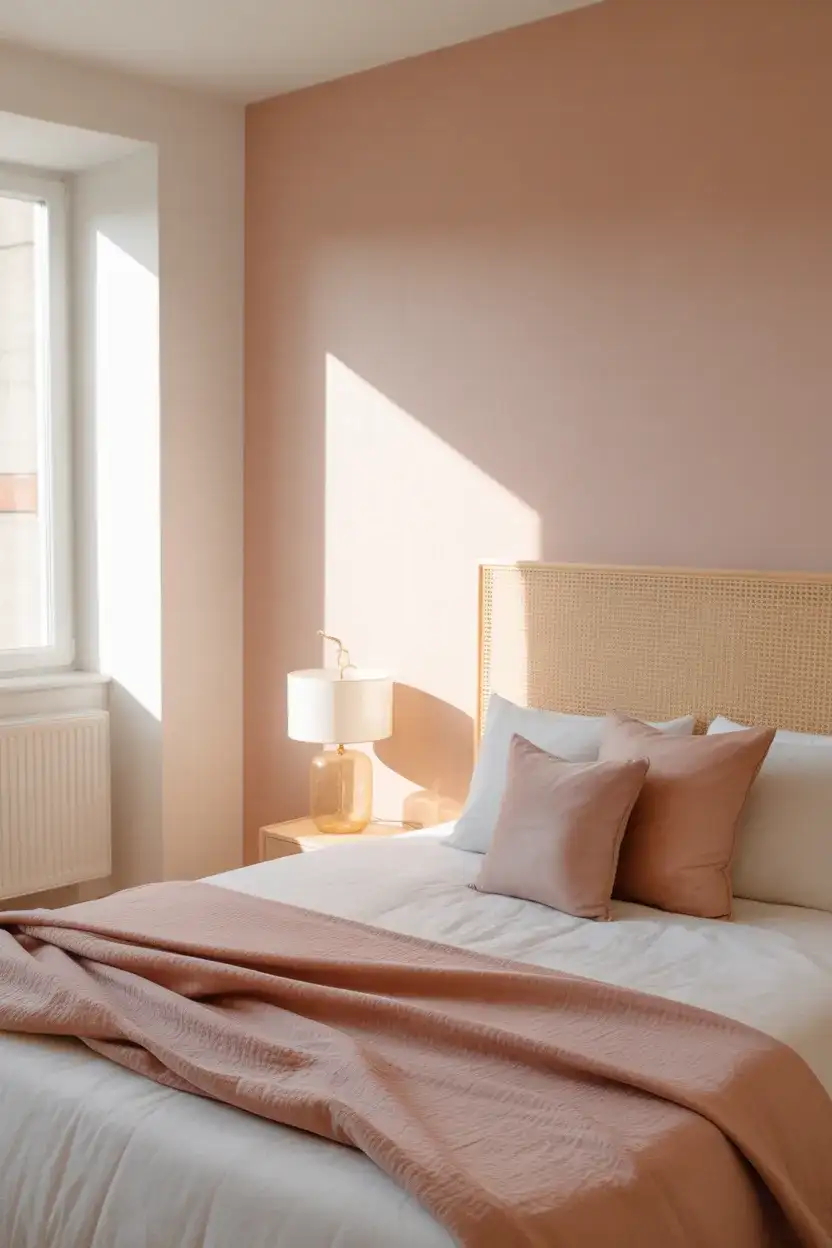 Pink Accent Wall for a Cheerful Vibe 2