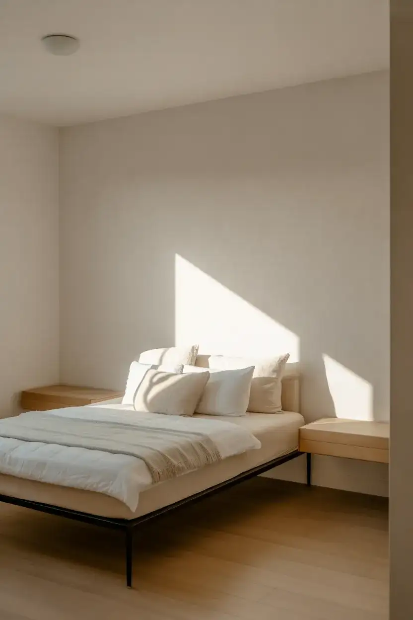 Queen Bed With Minimal Frame 2