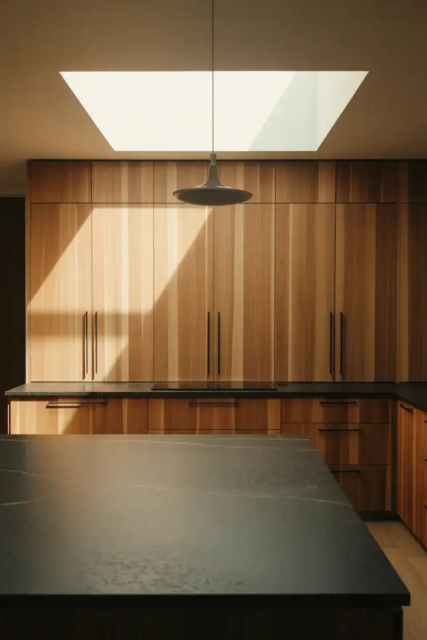 Rift Sawn White Oak With Dark Counters 2