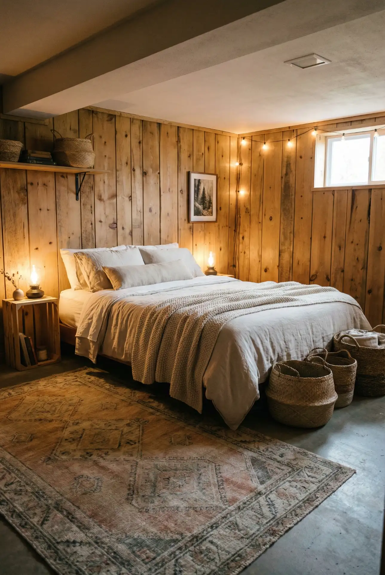 Rustic Wood Paneling And Natural Textures 1