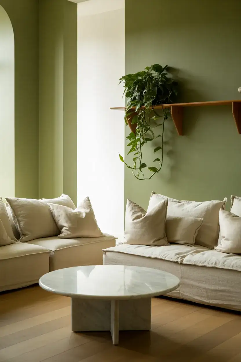 Sage Green and Cream Palette 2