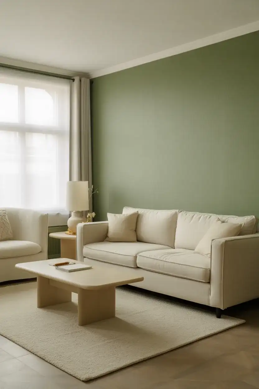 Sage and Cream Softness 1