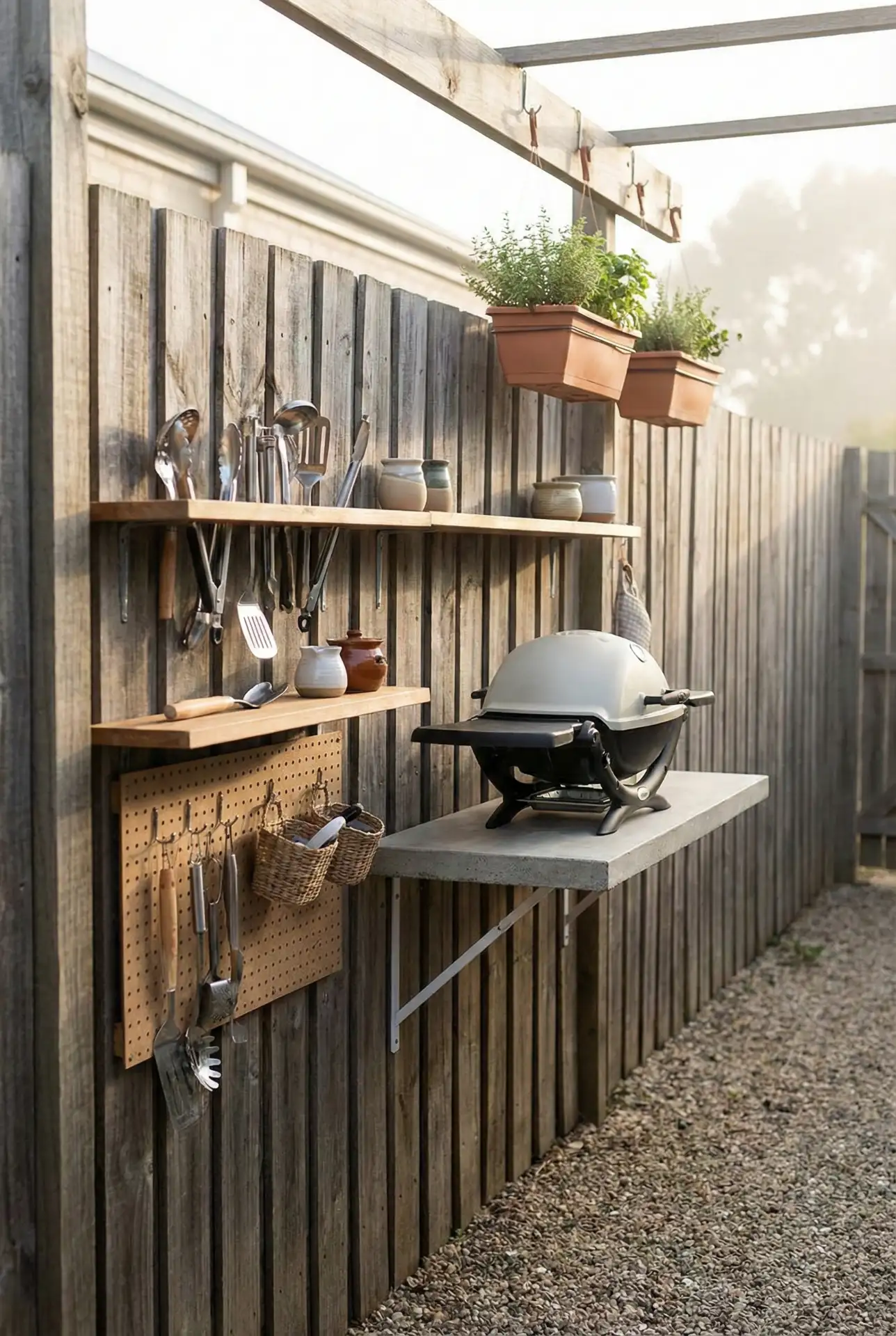 Small Space Kitchen with Vertical Storage 2