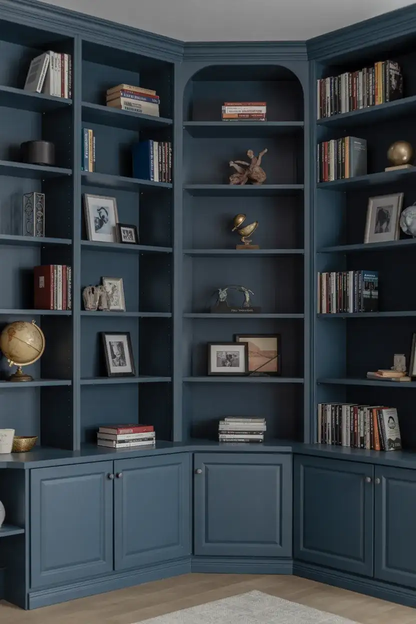 Sofa-Backed Shelf Wall 2