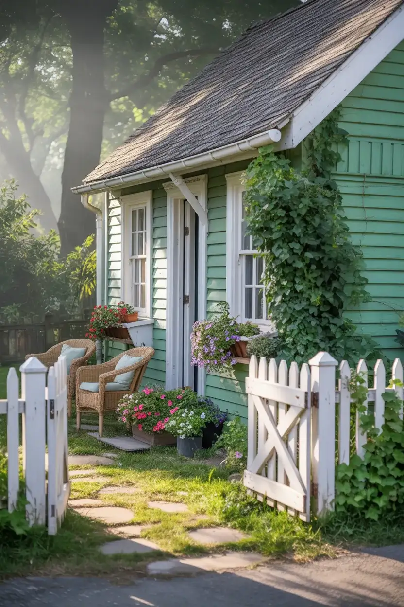 Soft Mint for Vintage Vibes 1