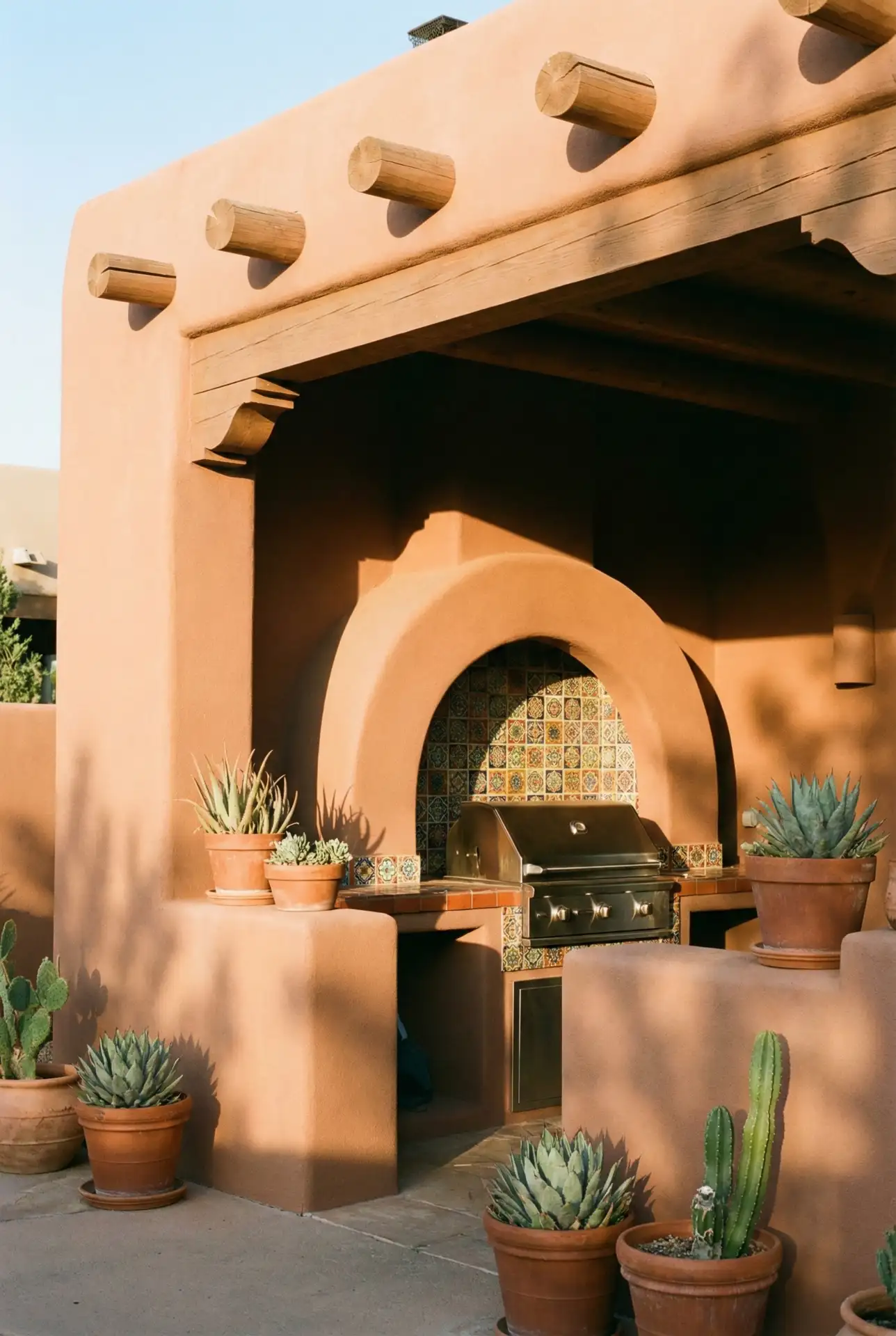 Southwestern Adobe-Style Kitchen 1