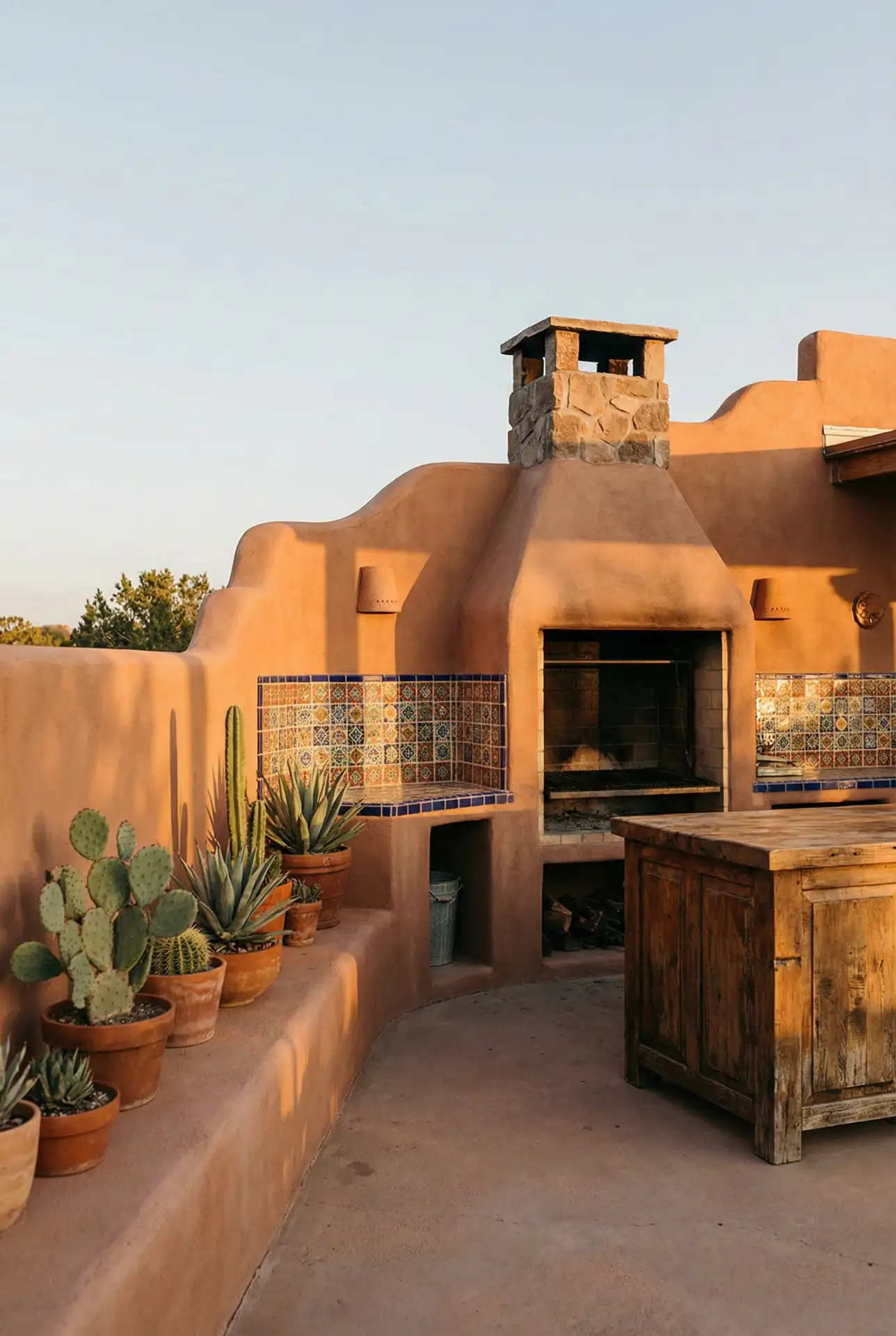Southwestern Adobe-Style Kitchen 2