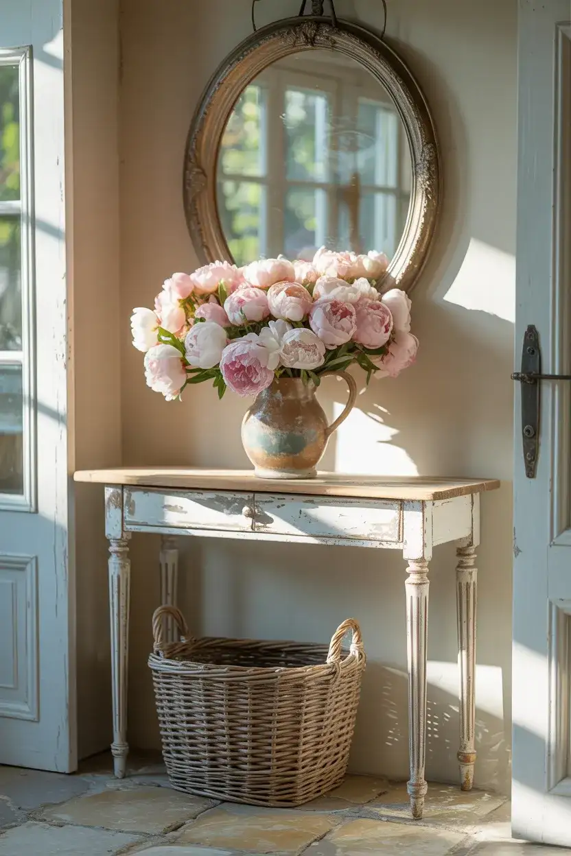 Spring Floral Entryway 1