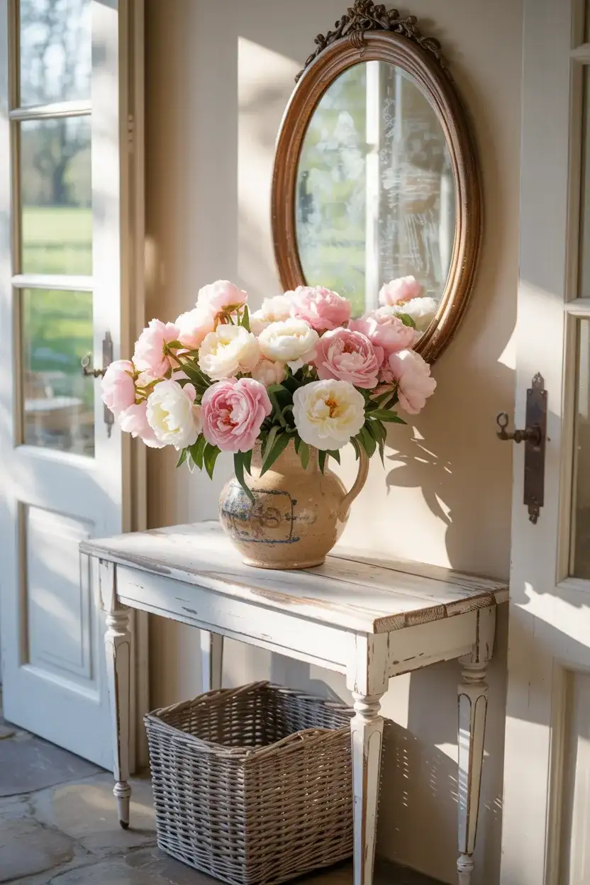 Spring Floral Entryway 2