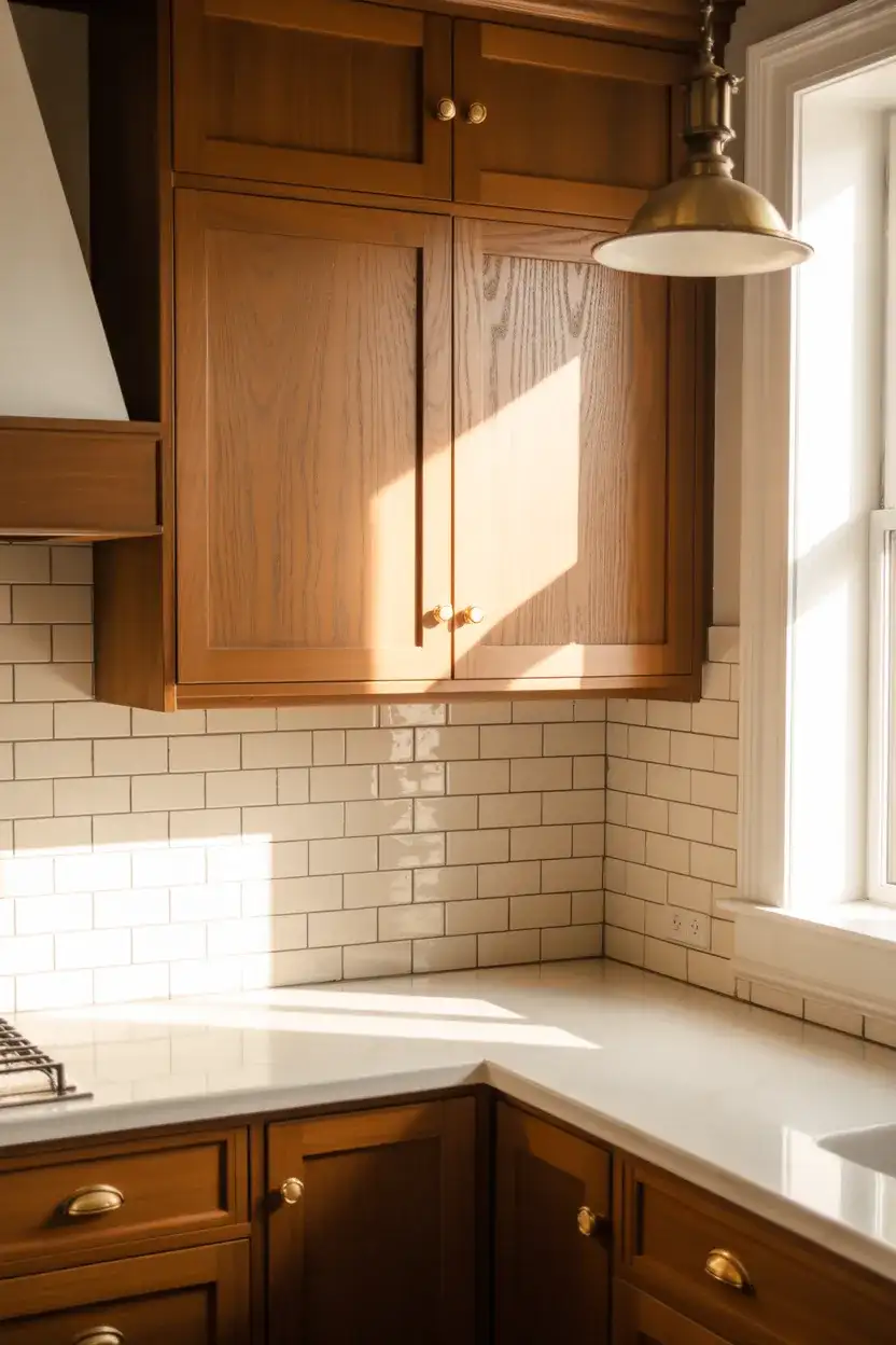 Stained White Oak in Warm Honey 1