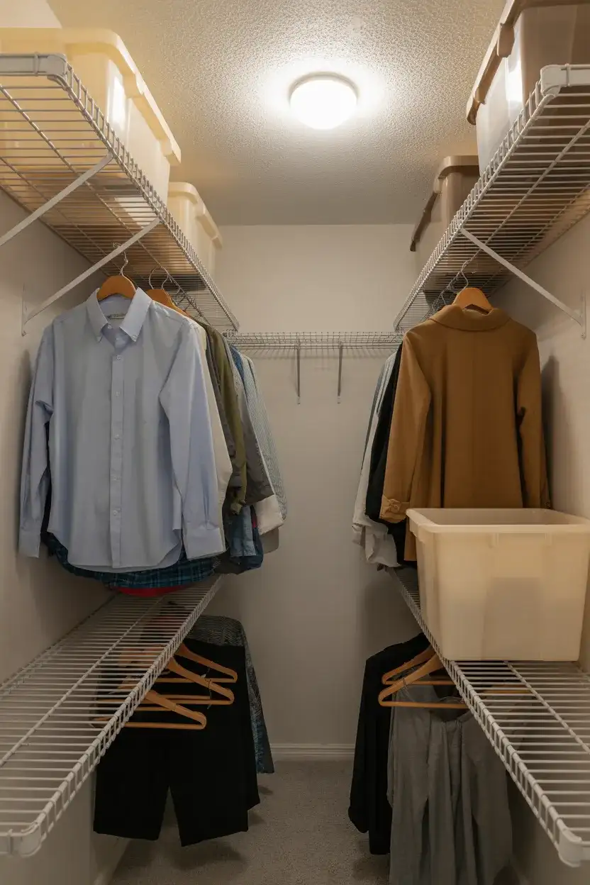 Super Compact Closet Organizer System 2