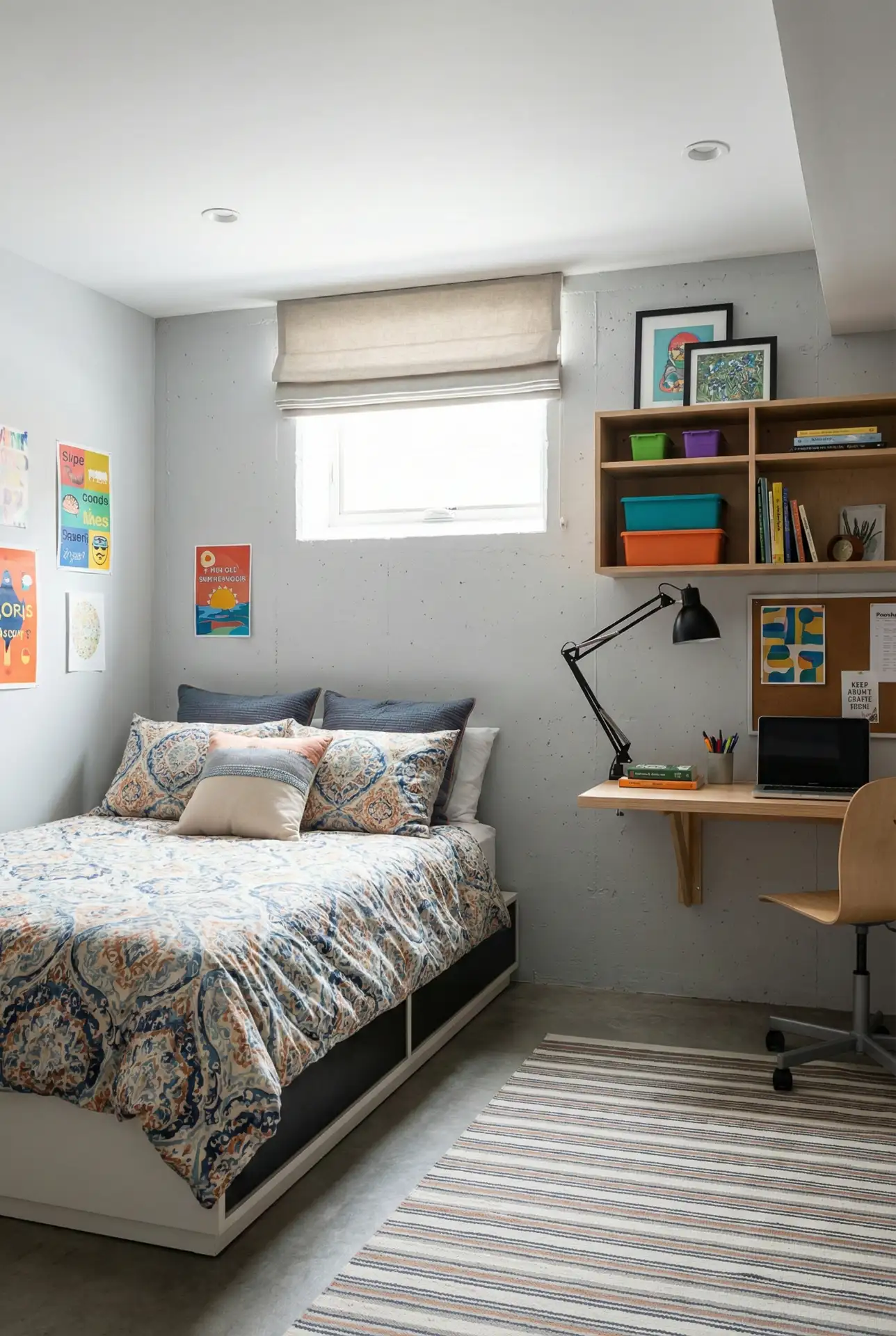 Teens Layout With Study And Sleep Separation 1