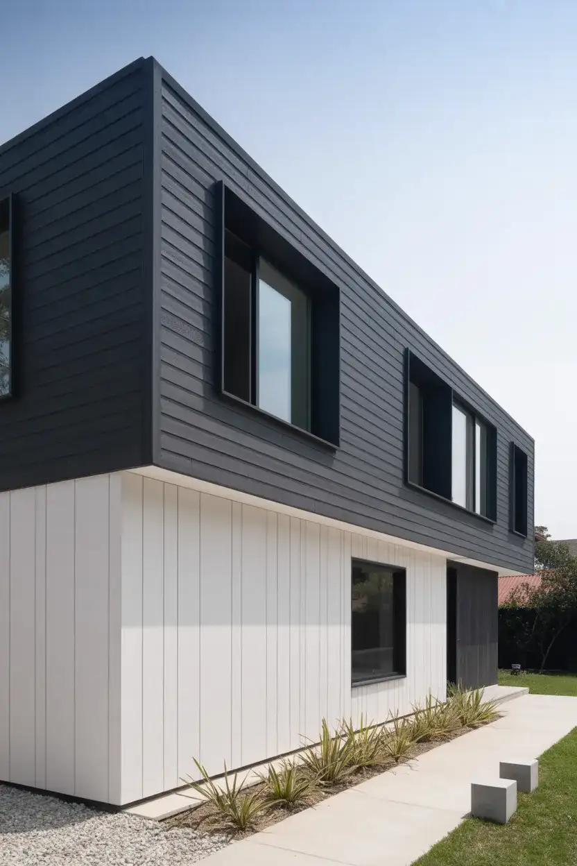 Two-Tone Modern with Gray and White 1