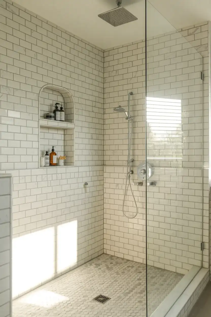 Walk In Shower Ideas That Steal the Show 2