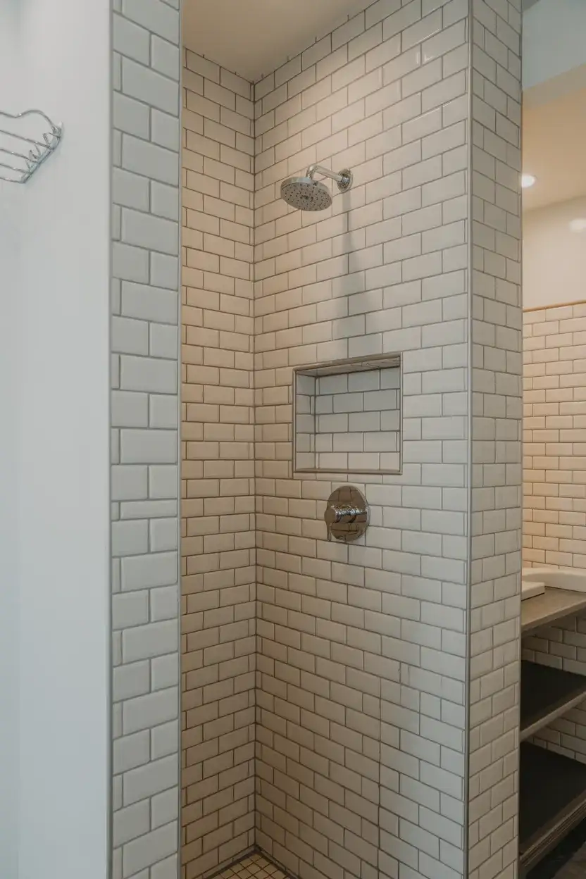 Walk-In Shower Replacing a Closet Nook 2