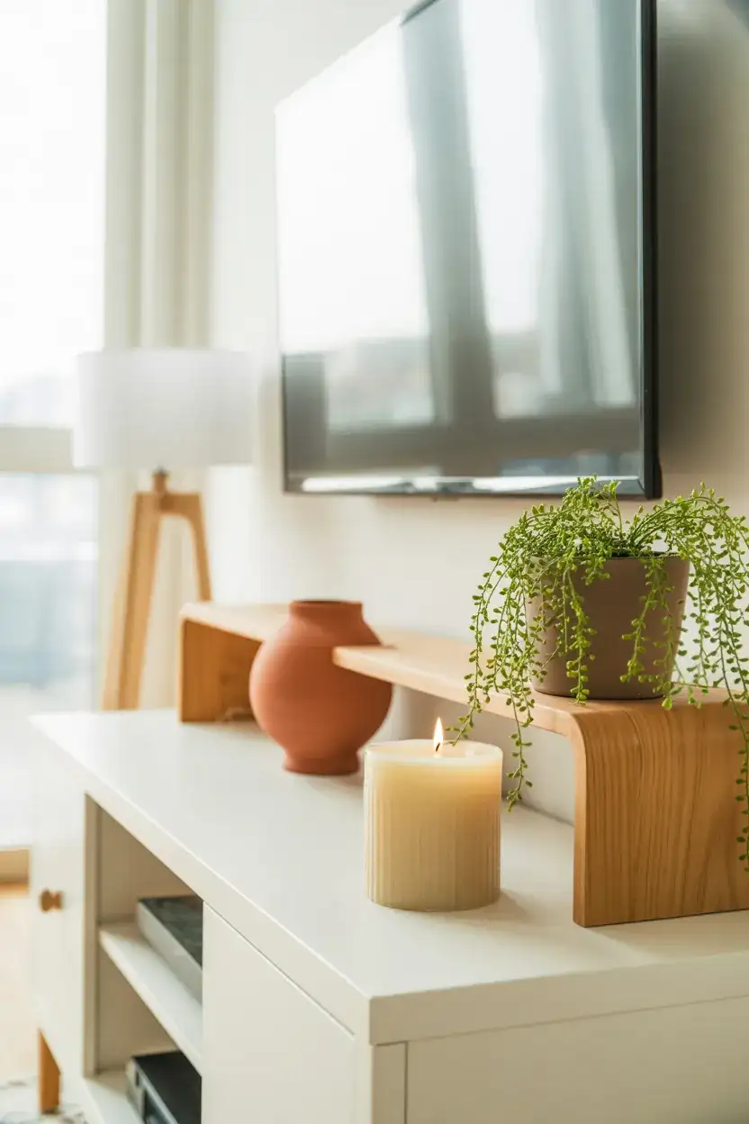 White Console for a Bright, Airy Space 1
