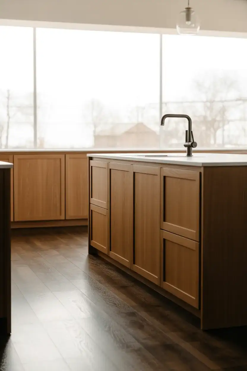 White Oak With Dark Wood Floors 2