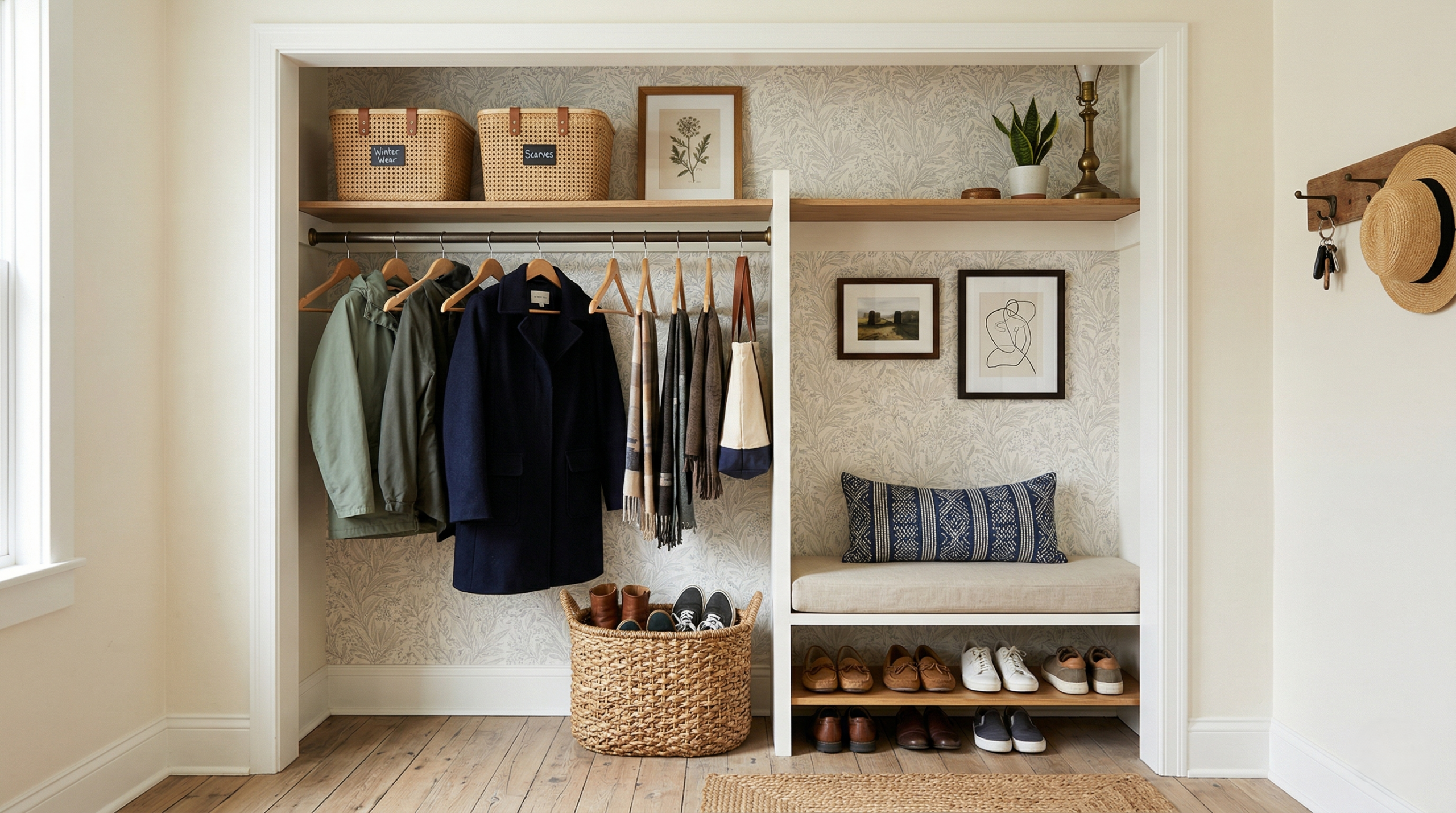 15 Small Entryway Coat Closet Ideas for Compact Spaces – Aetheris Concepts