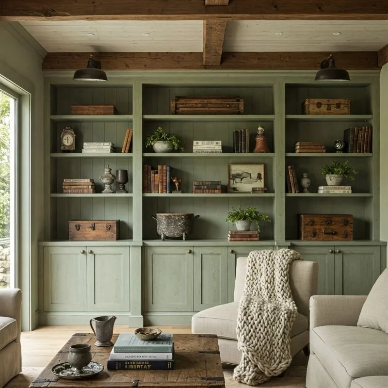 20 Rustic Sage Green Living Room Ideas to Try