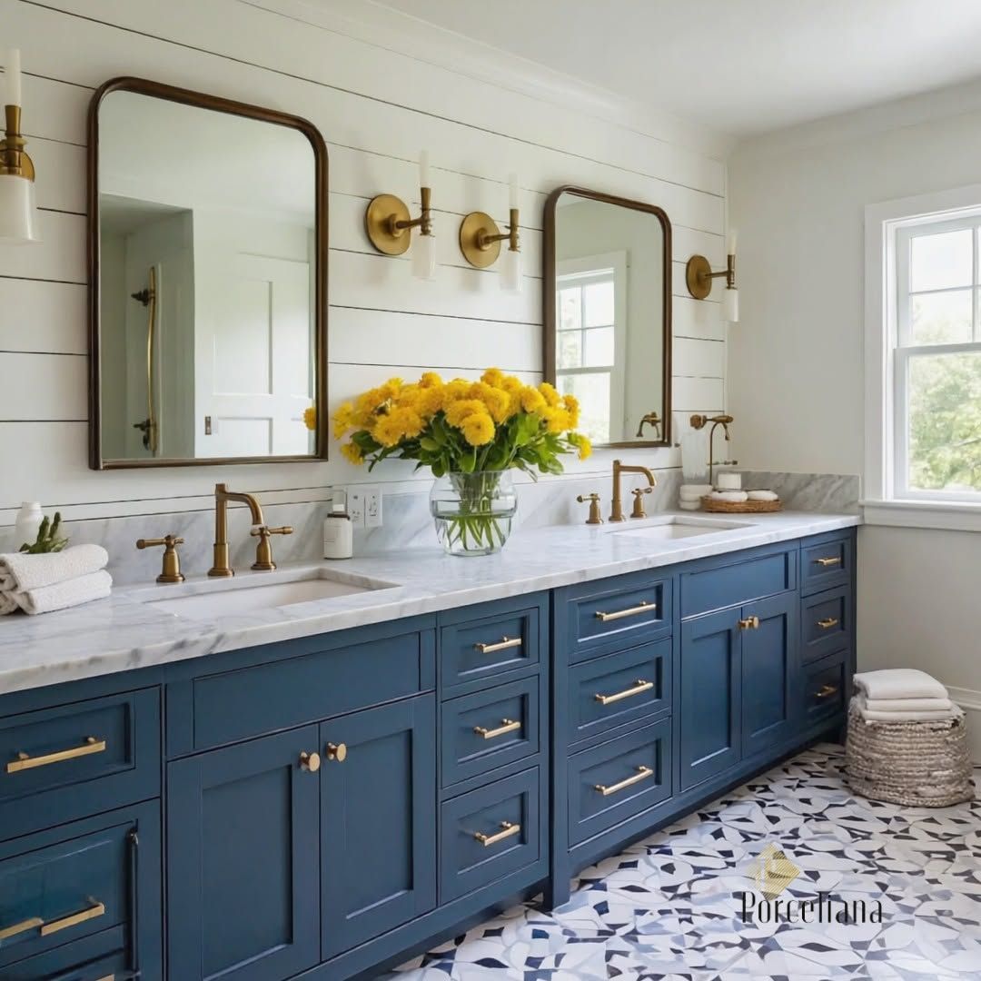 22 Shiplap Bathroom Ideas for 2026 Where Traditional Tile Walls Are Replaced by Farmhouse Paneling