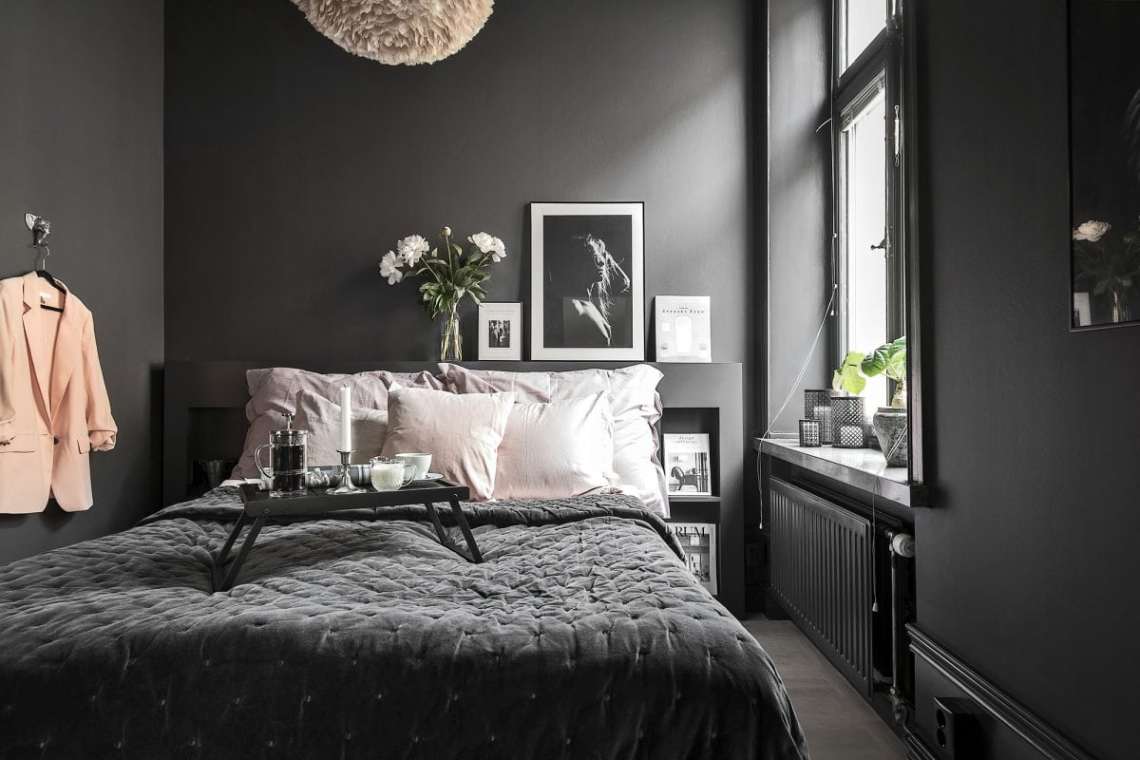 24 Dark grey bedroom ideas for a moody and powerful effect - COCO LAPINE DESIGNCOCO LAPINE DESIGN