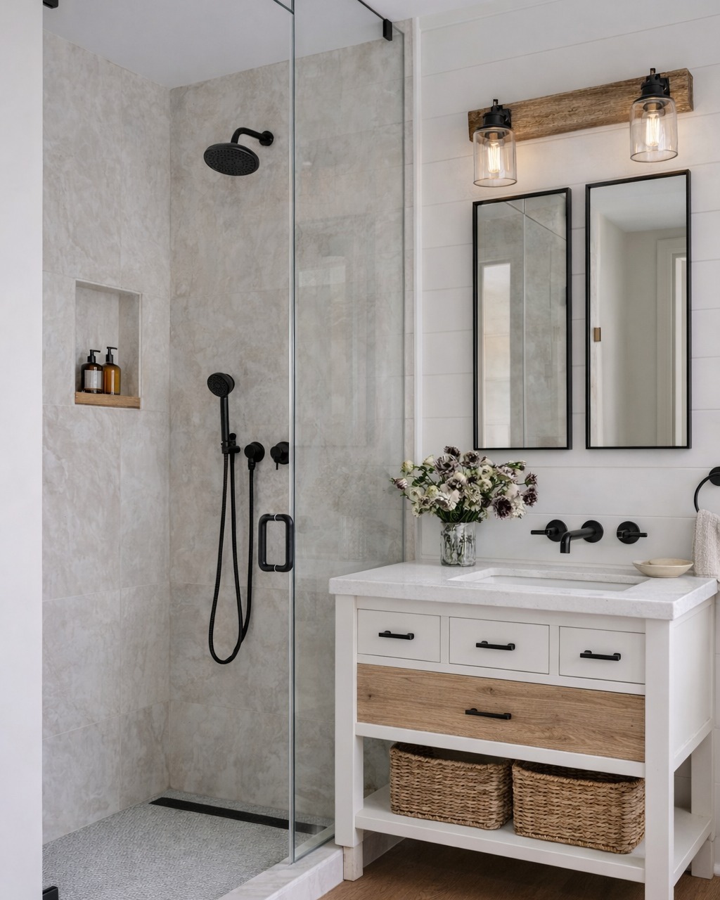 28 Modern Farmhouse Bathroom Ideas for 2026 Turning Basic Vanities Into Movie-Worthy Centerpieces