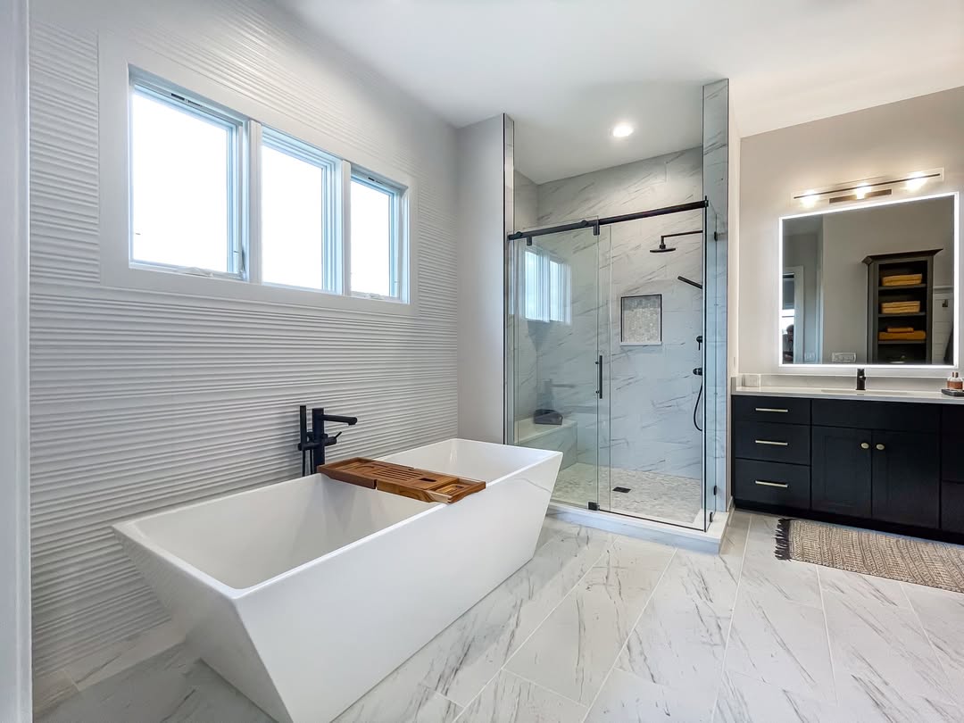 30 Modern Farmhouse Bathroom Ideas Doing Something Most Trendy Bathrooms Completely Miss