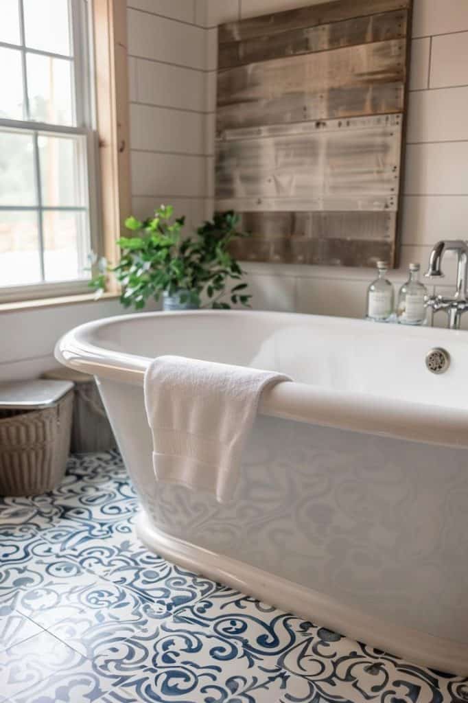 35 Farmhouse Bathroom Tile Ideas for Your Rustic Restroom