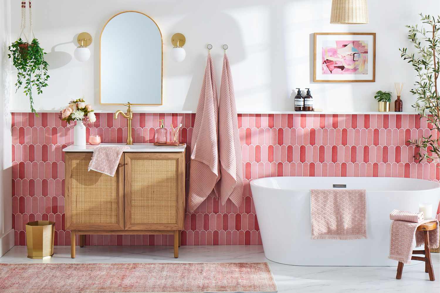 40 Pink Bathroom Ideas That Are Fun Yet Sophisticated