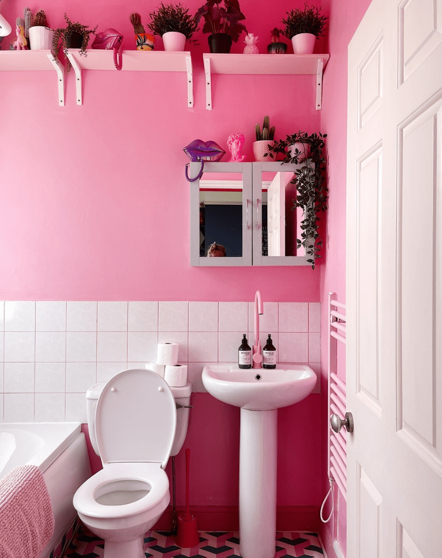 40 Pink Bathroom Ideas That Are Fun Yet Sophisticated