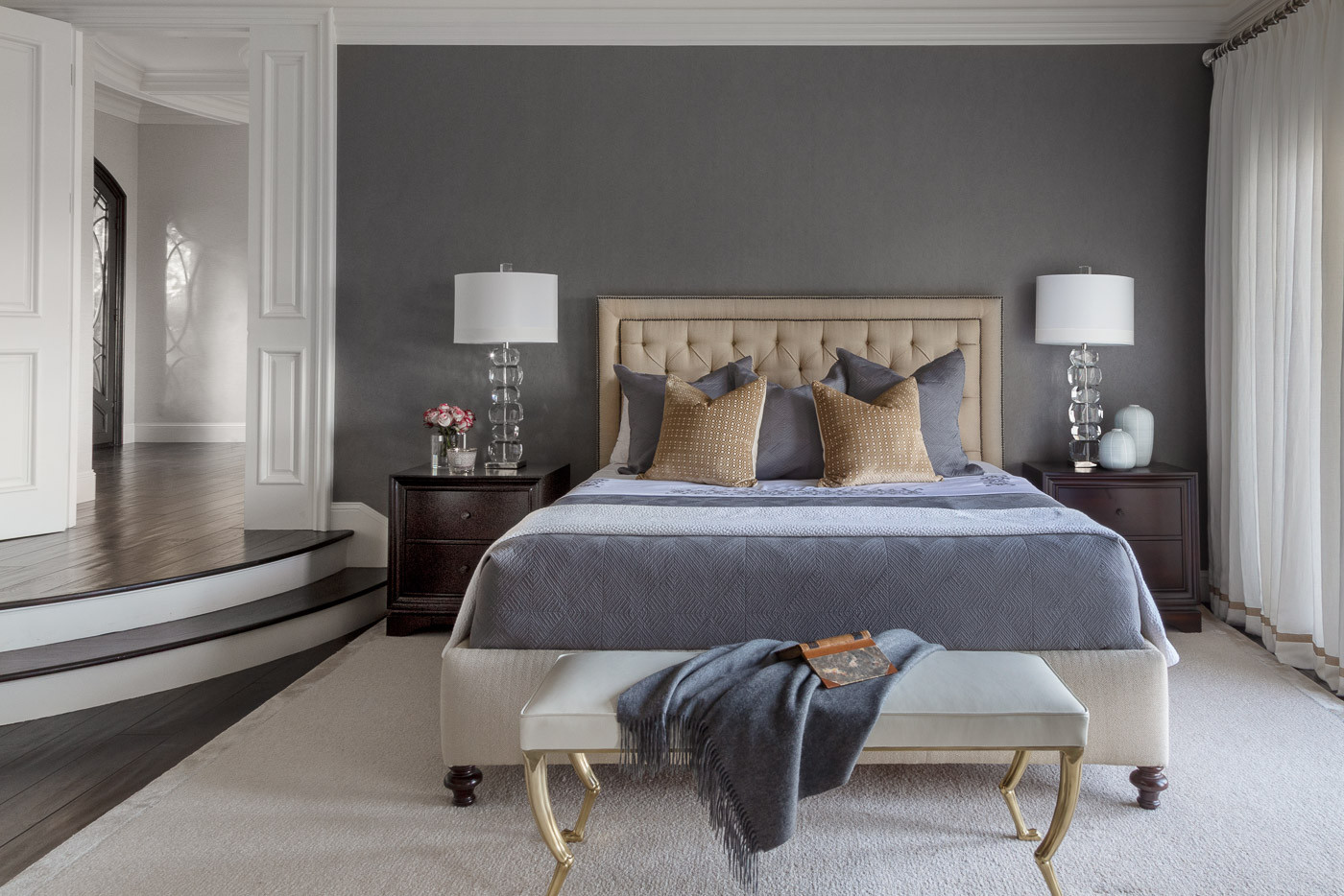 75 Gray Bedroom Ideas You'll Love - April, 2026 | Houzz