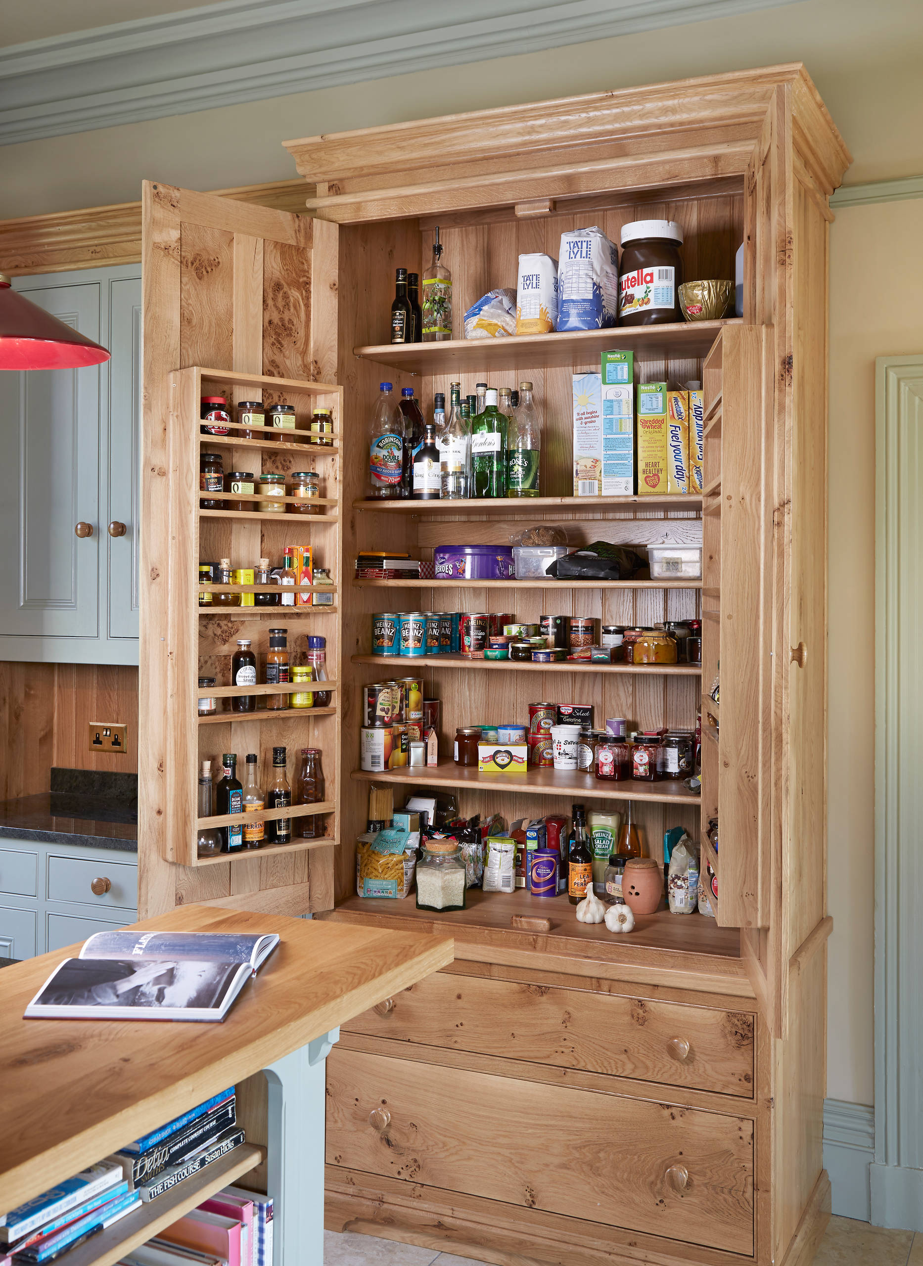 80 Pretty and Practical Kitchen Pantries