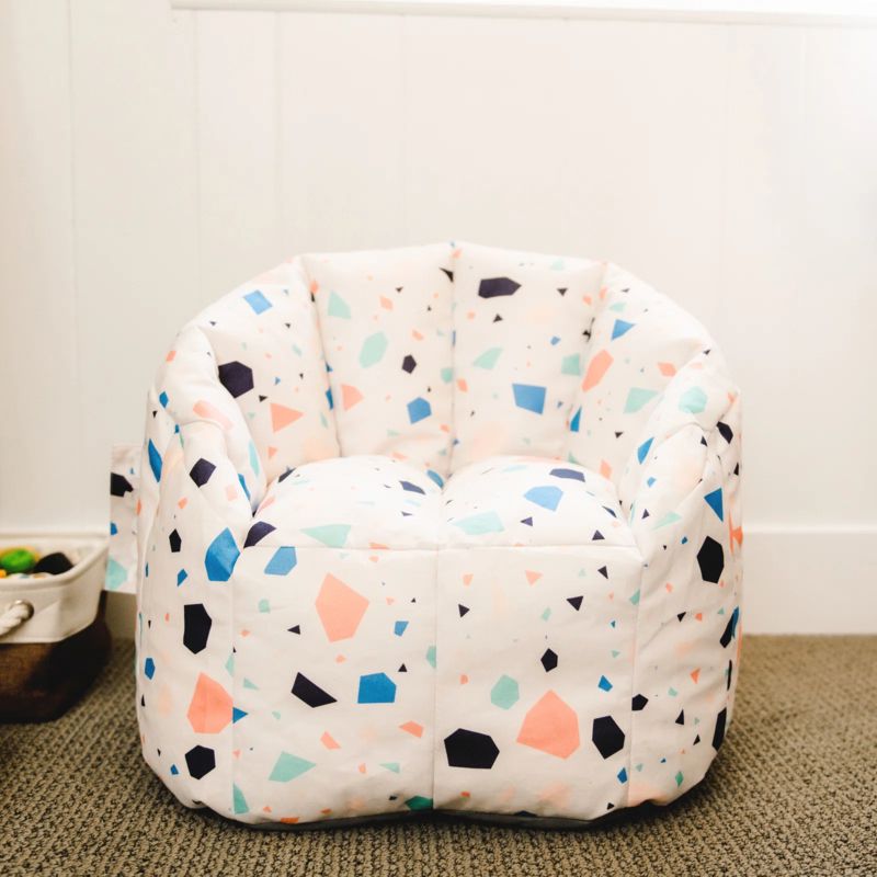 Cushy Big Fluffy Bean Bag Chair | Foter