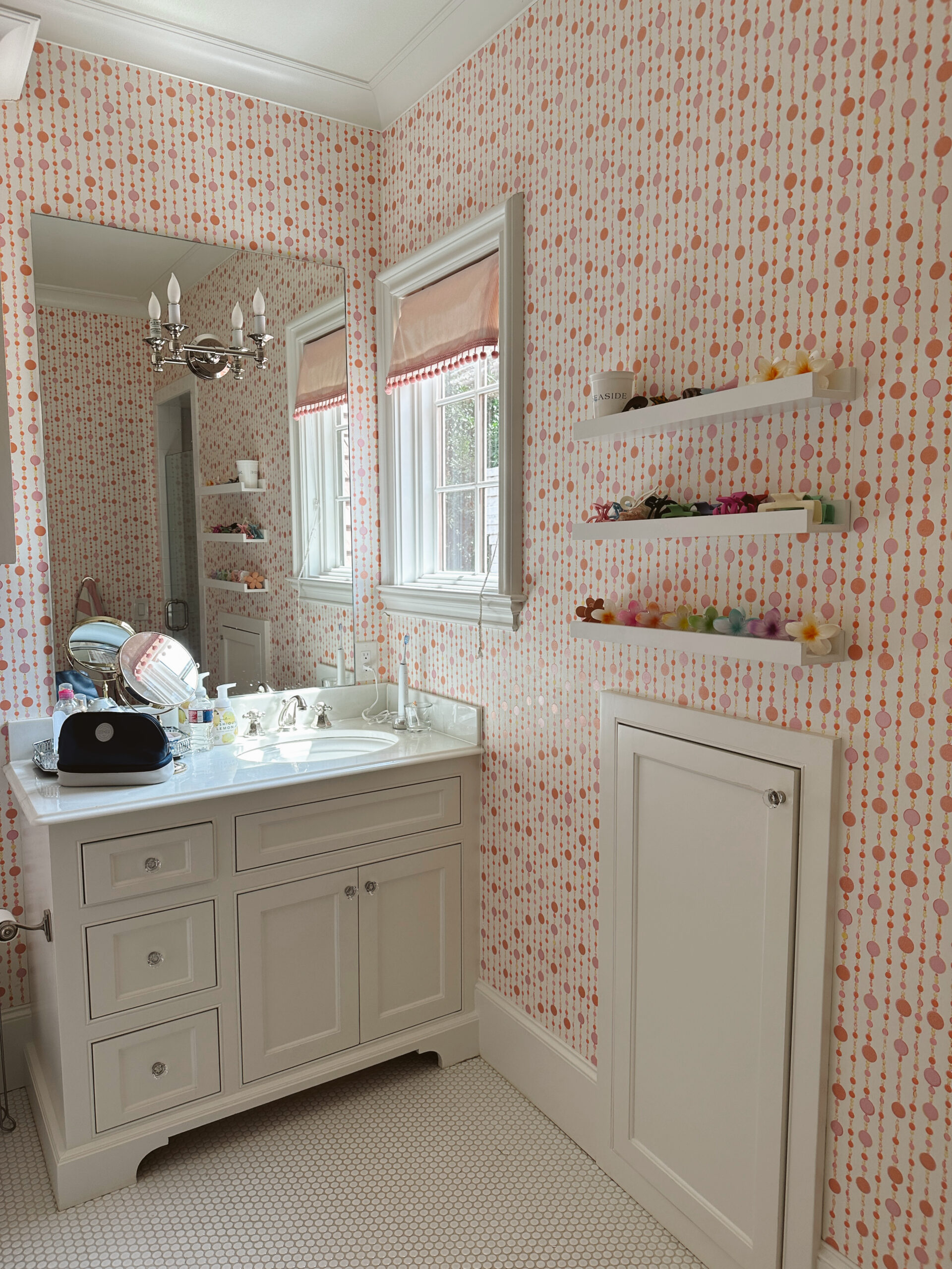 Designing a Chic Little Girl Bathroom - Casey Wiegand of The Wiegands