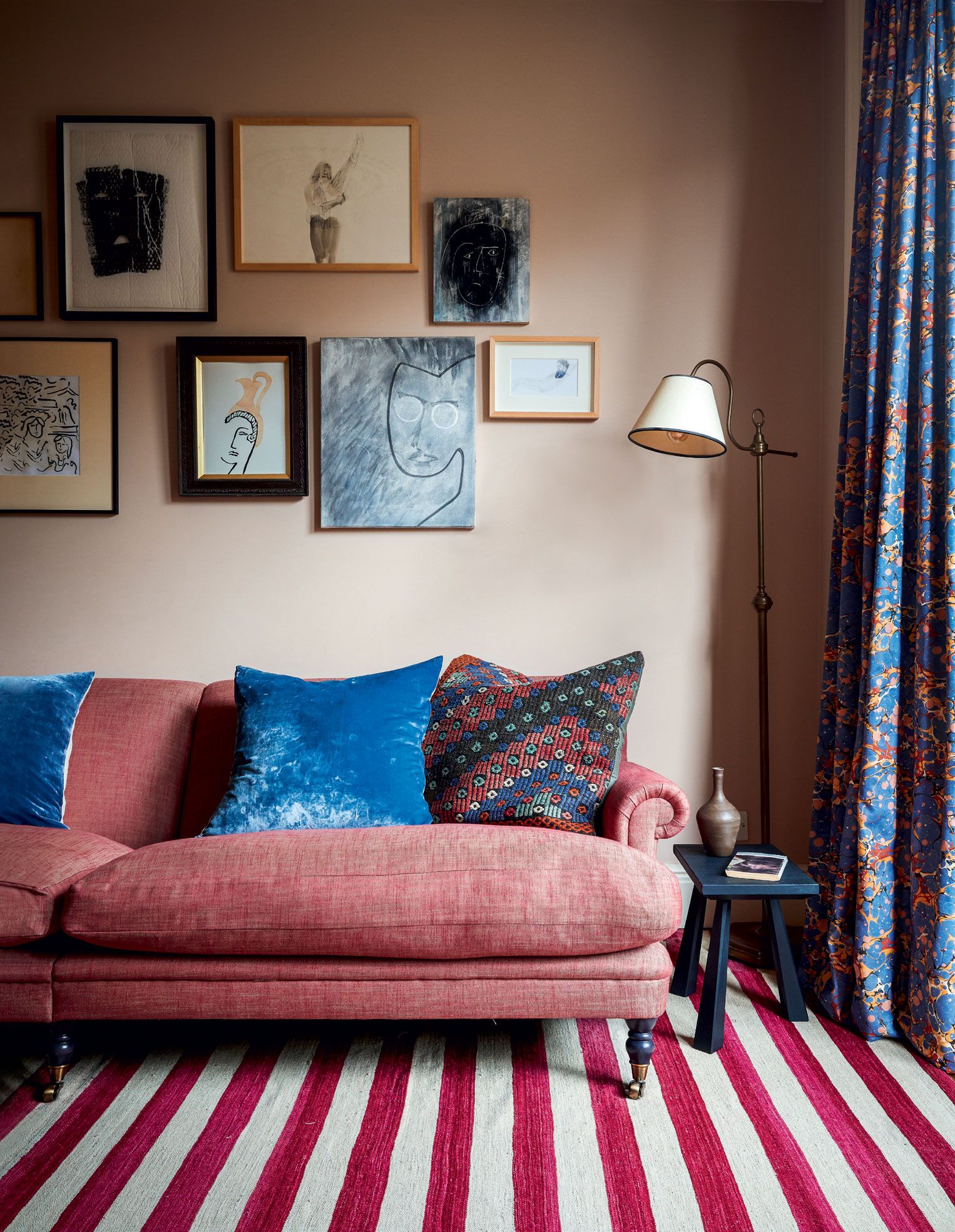 Farrow & Ball's 'Setting Plaster' design ideas for bedrooms, kitchens and around the house | House & Garden