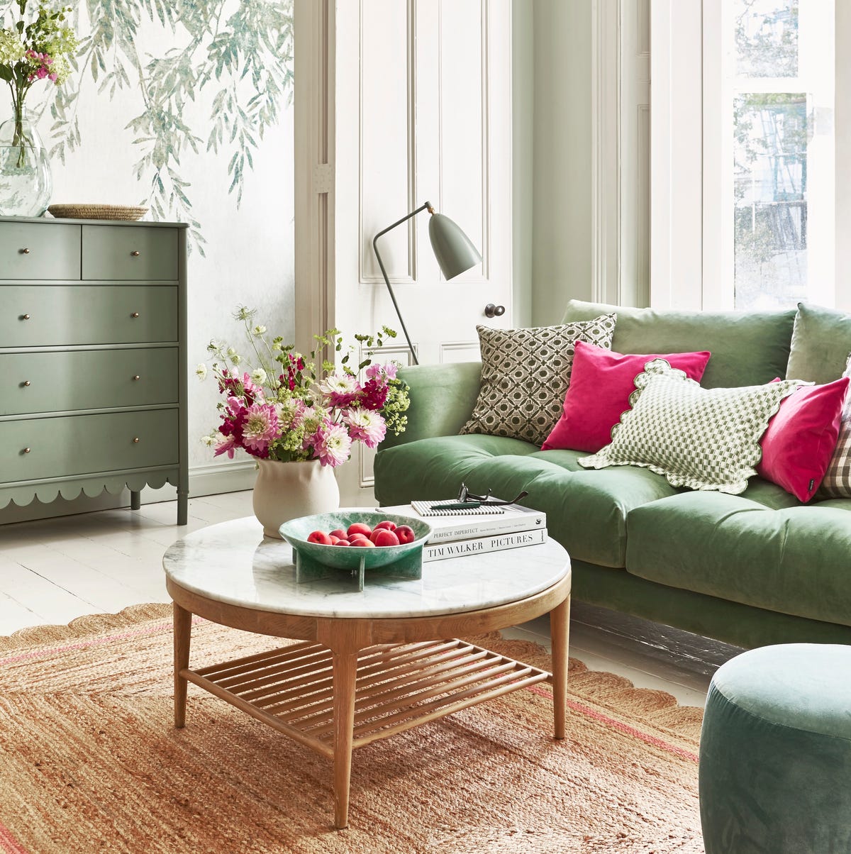 Green Living Room - 31 Inspiring Green Living Room Ideas