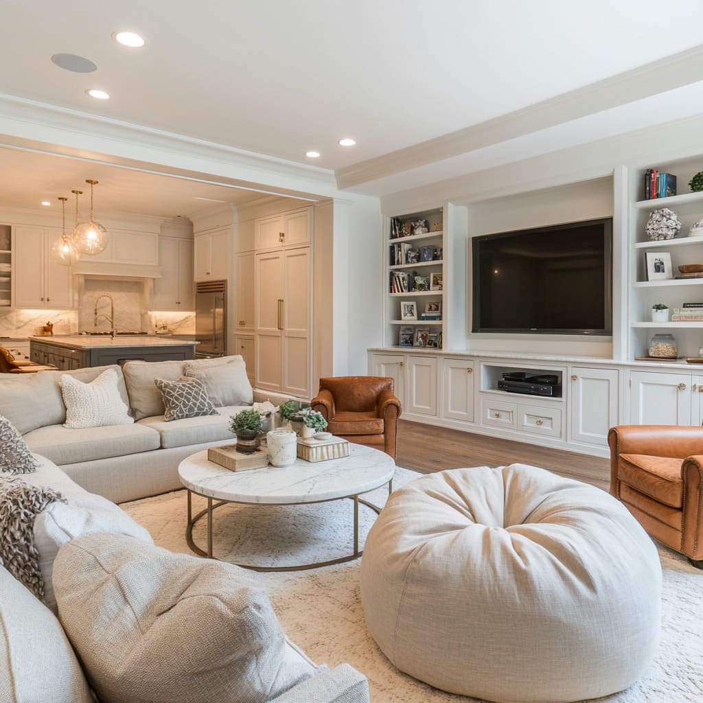 How To Fit Bean Bag Chairs into Any Living Room Design |