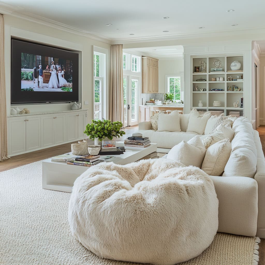 How To Fit Bean Bag Chairs into Any Living Room Design |