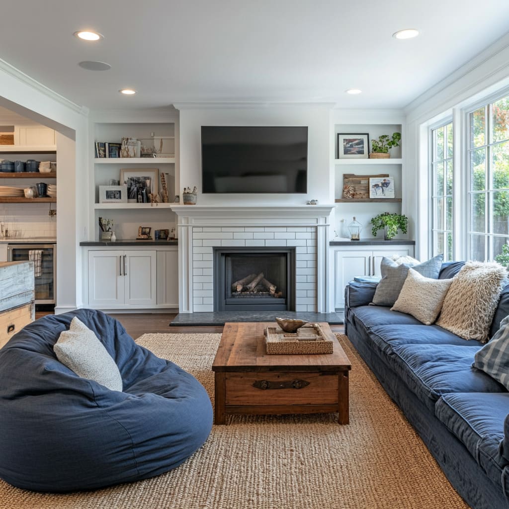 How To Fit Bean Bag Chairs into Any Living Room Design |