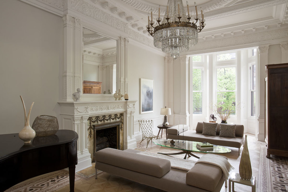 How to Style a Neoclassical Living Room