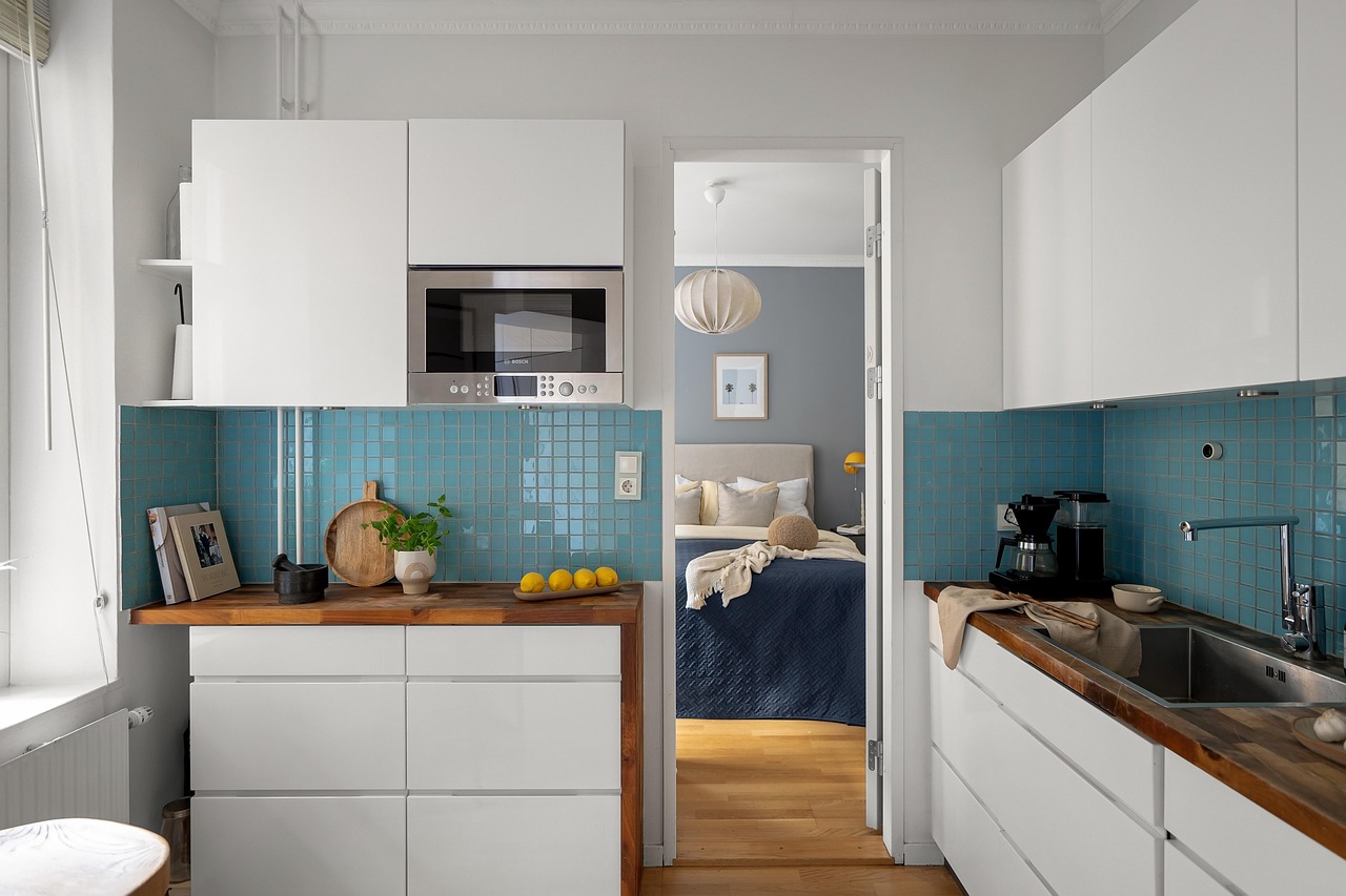 kitchen, interior design, house, living room, home, real estate, modern