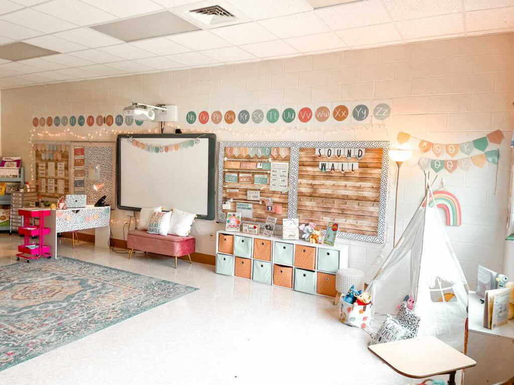 Modern Calm Classroom Decor Inspiration - Shayna Vohs