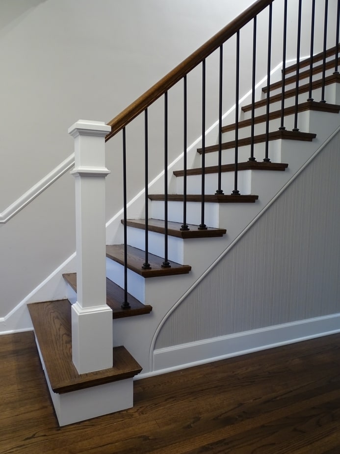Modern Farmhouse Stairs Gallery | Designed Stairs