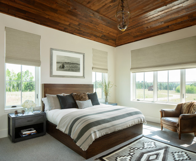Modern Ranch House - Rustic - Bedroom - Denver - by Terra Firma Custom Homes | Houzz
