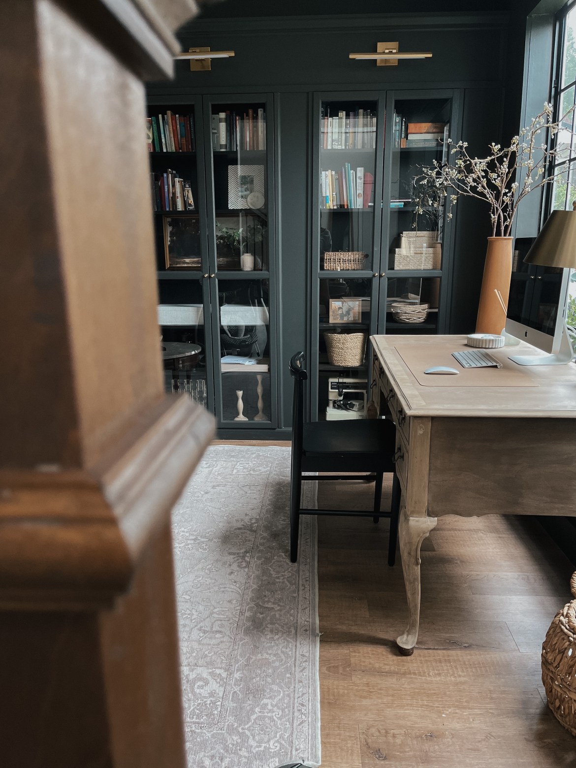 Moody Home Office Reveal. | Amanda Fontenot - the Blog