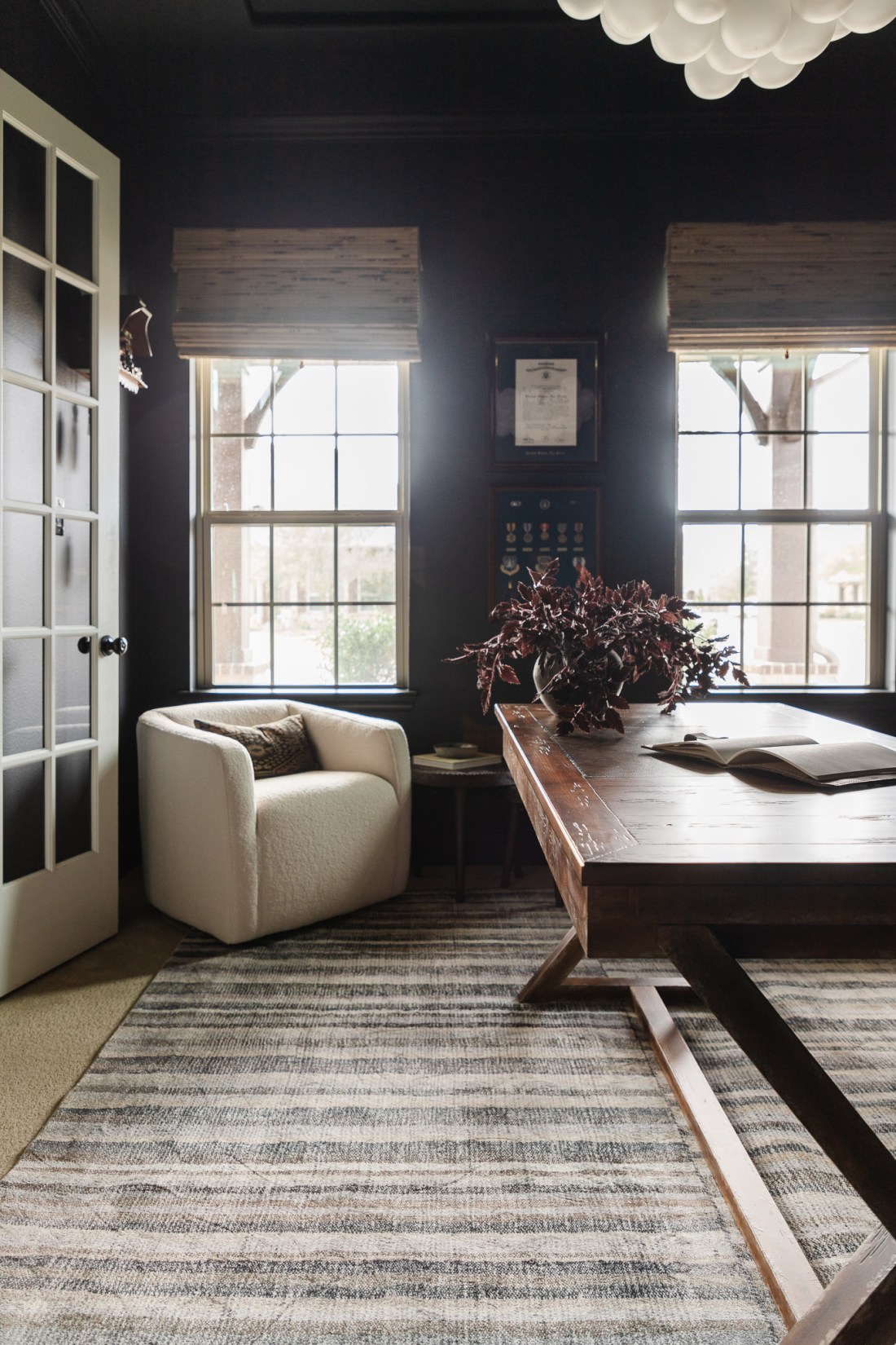 Moody Home Office Reveal - Crazy Wonderful