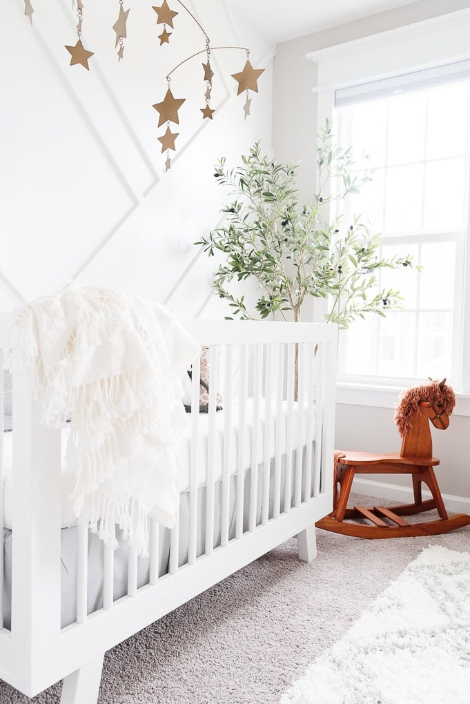 Neutral Feminine Nursery Reveal | Christene Holder Home