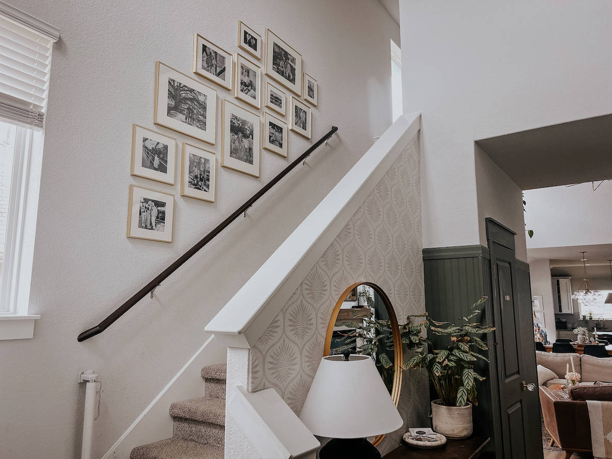 Our New Staircase Gallery Wall – Love & Renovations