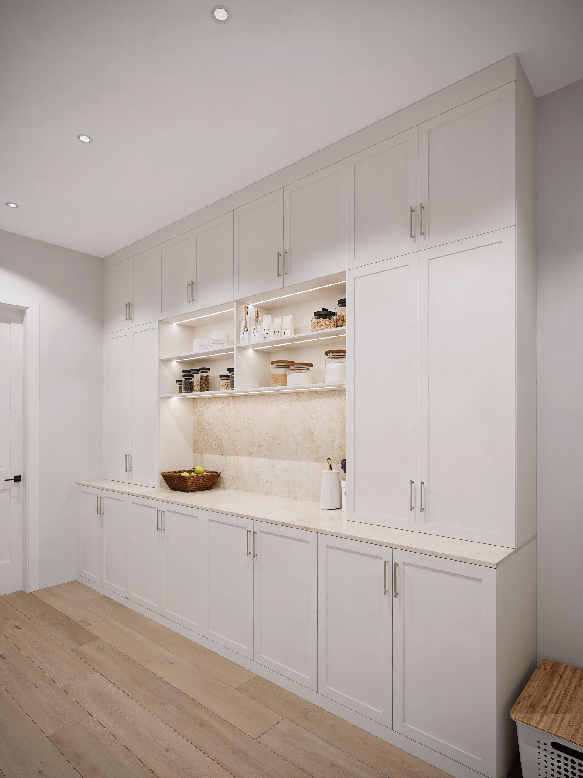 Pantry - Coastal Closets and Showers - Custom Pantries