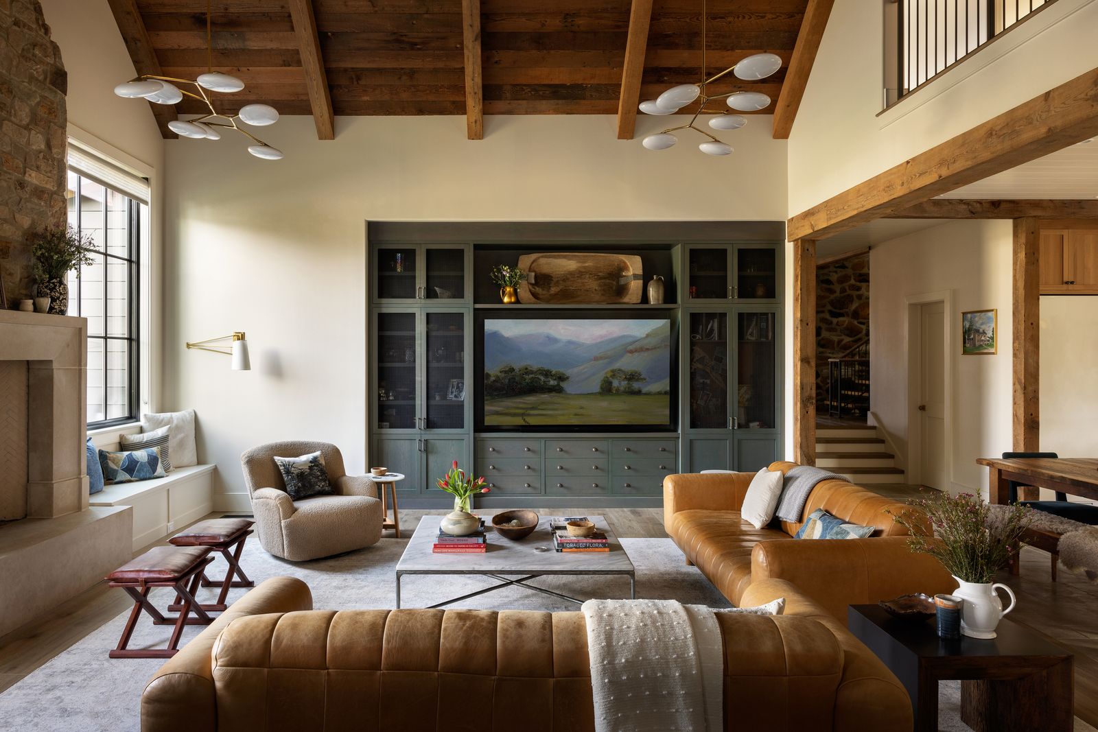 Rich Ranch Style: A 1930s Home Gets a Soulful, Rustic-Modern Revival | AD Middle East